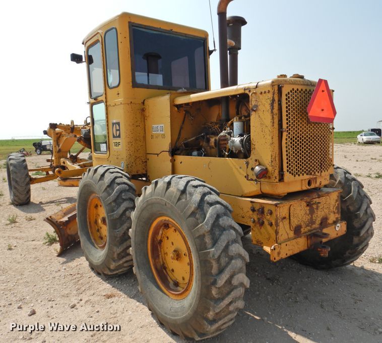 image for item DK2398 1969 Caterpillar 12F  rigid frame motor grader