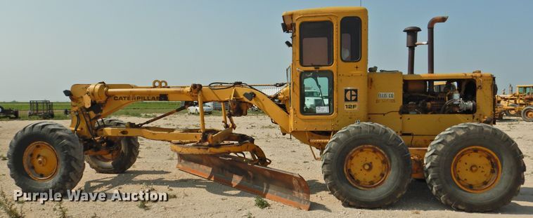 image for item DK2398 1969 Caterpillar 12F  rigid frame motor grader