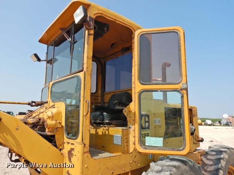 image for item DK2398 1969 Caterpillar 12F  rigid frame motor grader
