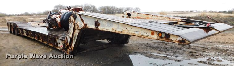 image for item DK8502 1994 Load King 403DFP  lowboy equipment trailer