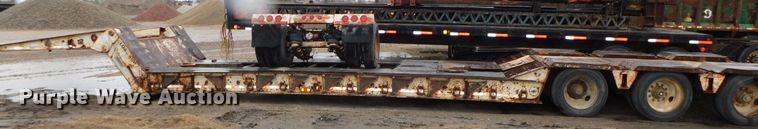 image for item DK8502 1994 Load King 403DFP  lowboy equipment trailer