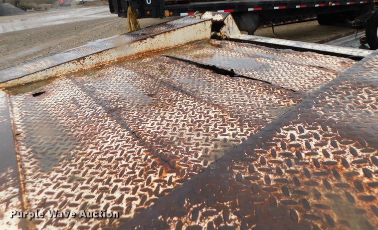 image for item DK8502 1994 Load King 403DFP  lowboy equipment trailer