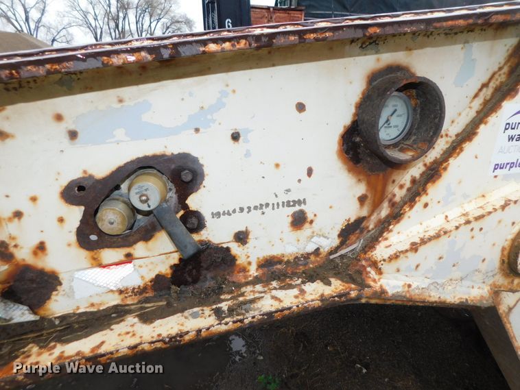 image for item DK8502 1994 Load King 403DFP  lowboy equipment trailer