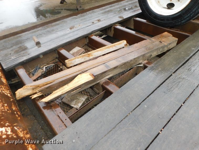 image for item DK8502 1994 Load King 403DFP  lowboy equipment trailer