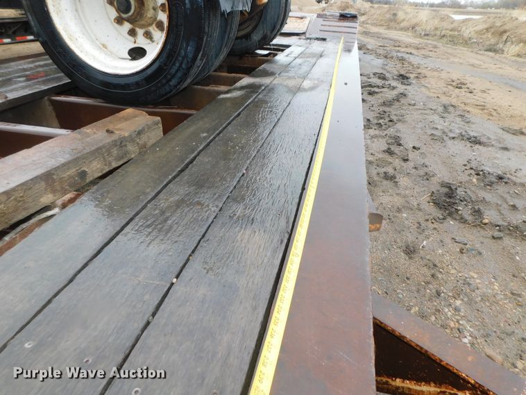 image for item DK8502 1994 Load King 403DFP  lowboy equipment trailer