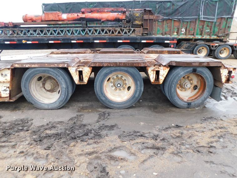 image for item DK8502 1994 Load King 403DFP  lowboy equipment trailer