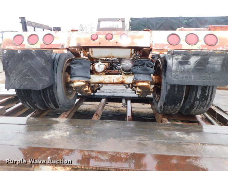 image for item DK8502 1994 Load King 403DFP  lowboy equipment trailer