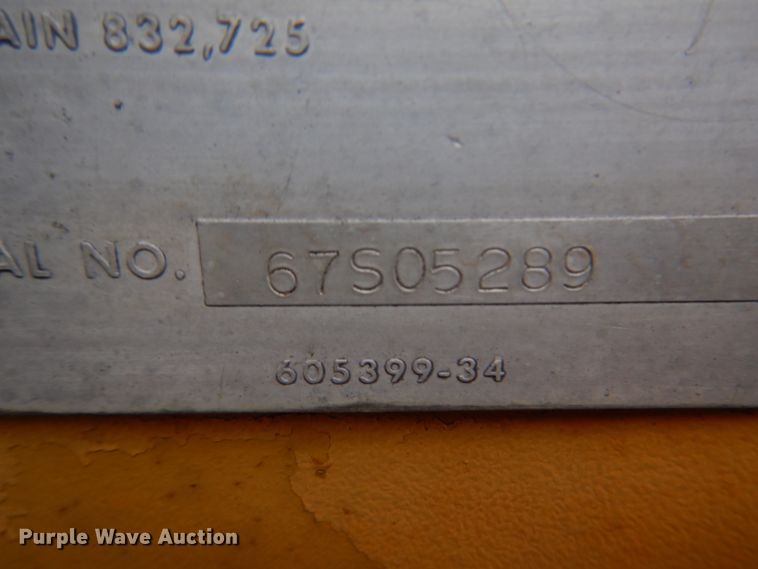 image for item DL0531 Allis-Chalmers M100 Series B  rigid frame motor grader