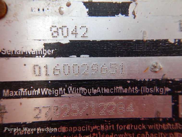 image for item DL0540 2007 JLG 8042  telehandler