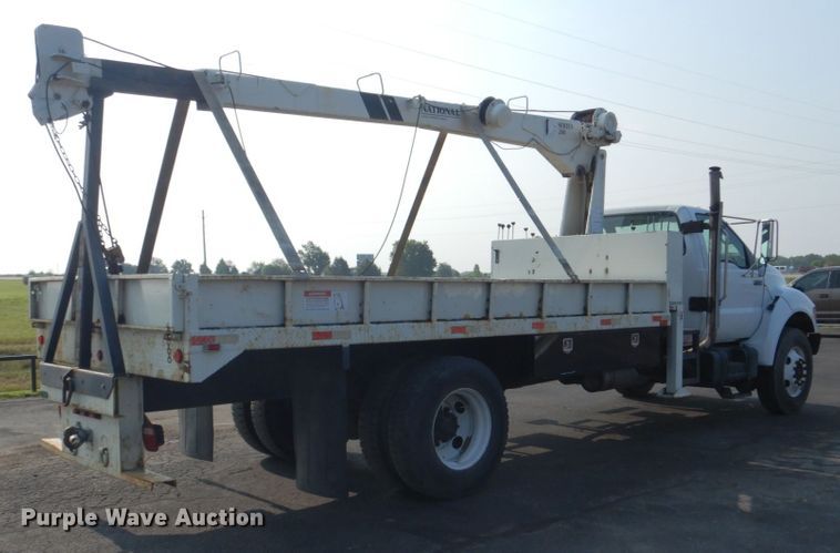 image for item DL4994 2003 Ford F750 Super Duty  crane truck