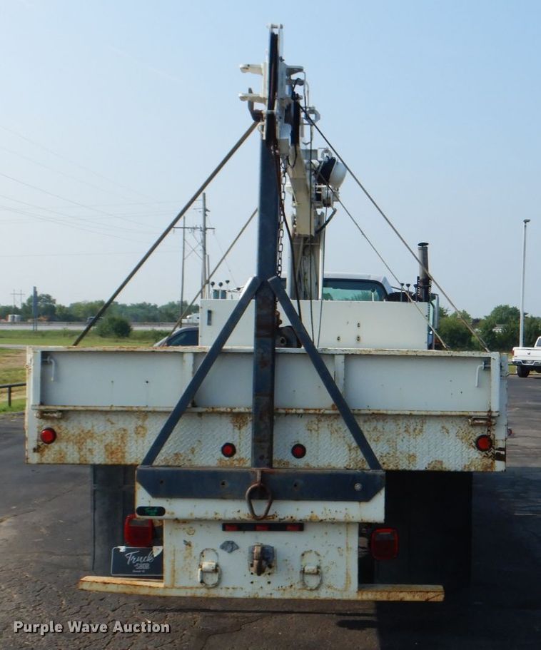 image for item DL4994 2003 Ford F750 Super Duty  crane truck