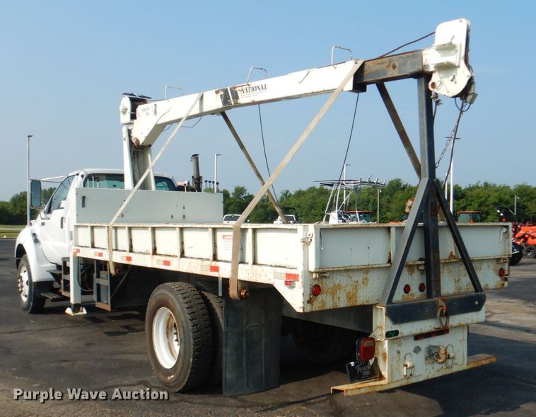 image for item DL4994 2003 Ford F750 Super Duty  crane truck