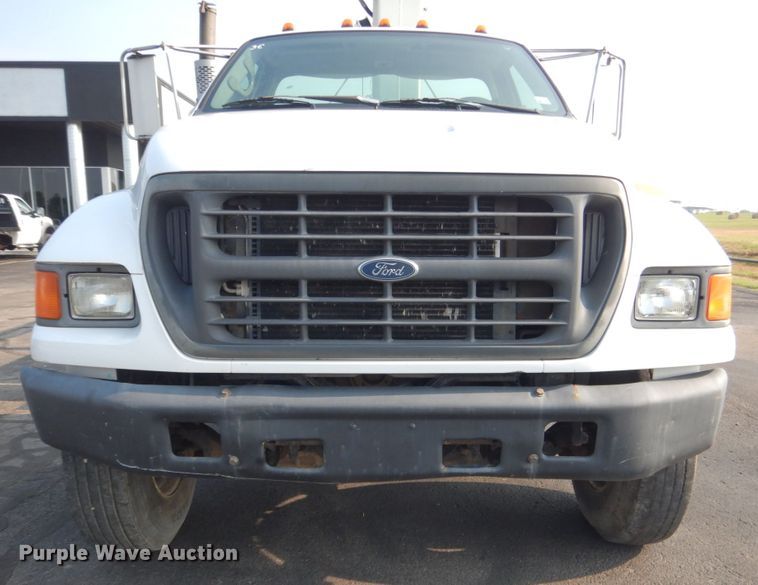 image for item DL4994 2003 Ford F750 Super Duty  crane truck
