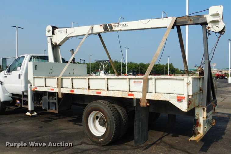 image for item DL4994 2003 Ford F750 Super Duty  crane truck