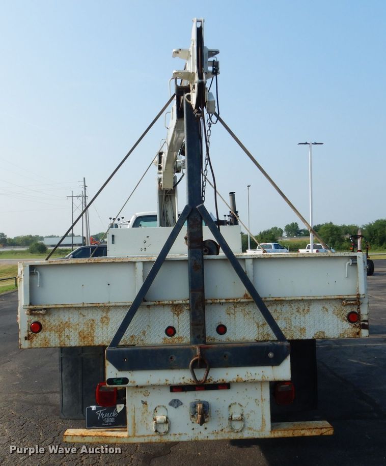 image for item DL4994 2003 Ford F750 Super Duty  crane truck