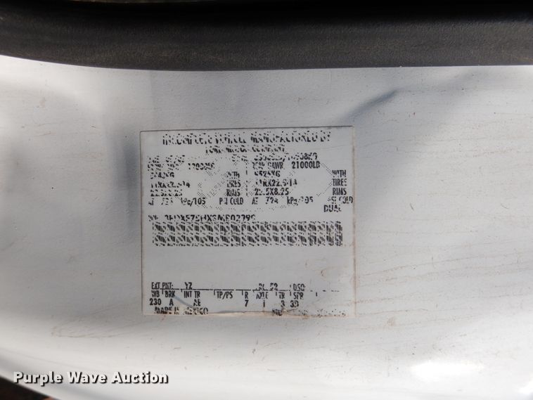 image for item DL4994 2003 Ford F750 Super Duty  crane truck