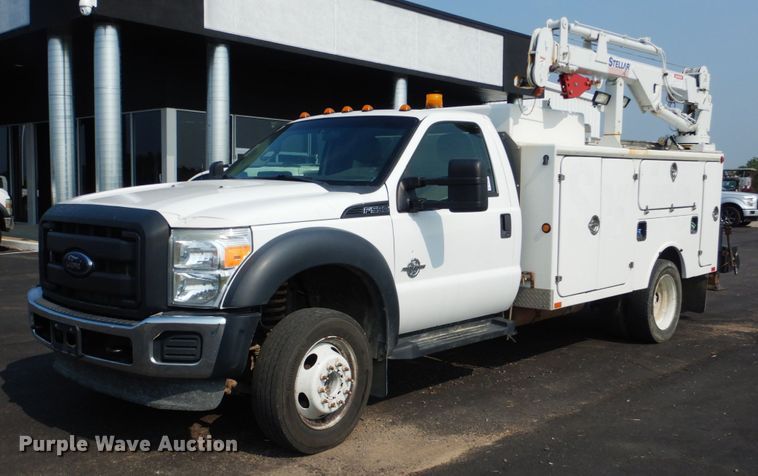 image for item DL4997 2012 Ford F550 Super Duty XL  utility / service truck