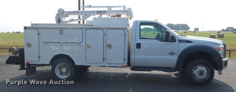 image for item DL4997 2012 Ford F550 Super Duty XL  utility / service truck