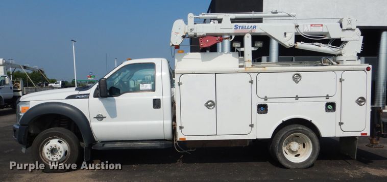 image for item DL4997 2012 Ford F550 Super Duty XL  utility / service truck