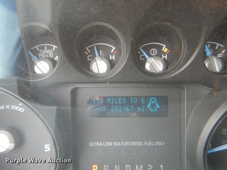 image for item DL4997 2012 Ford F550 Super Duty XL  utility / service truck