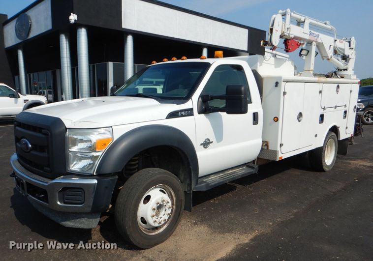 image for item DL4997 2012 Ford F550 Super Duty XL  utility / service truck