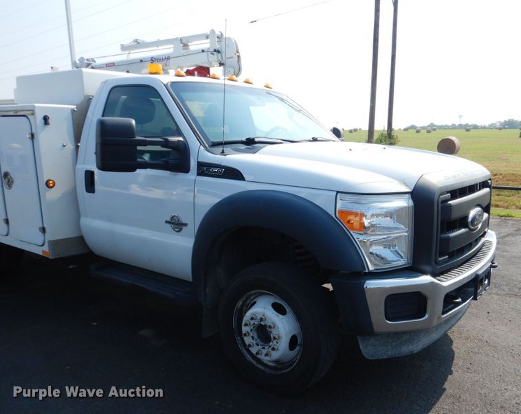 image for item DL4997 2012 Ford F550 Super Duty XL  utility / service truck