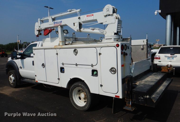 image for item DL4997 2012 Ford F550 Super Duty XL  utility / service truck