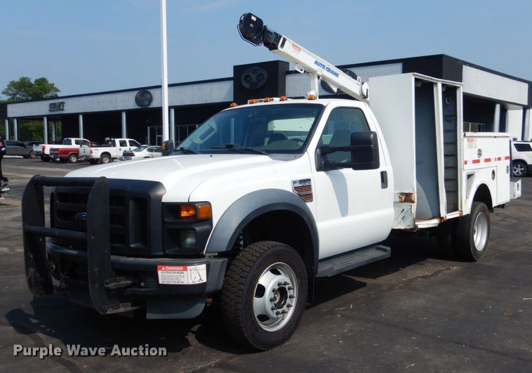 image for item DL4998 2010 Ford F550 Super Duty XL  utility / service truck