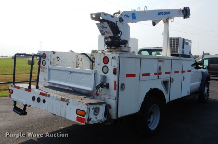 image for item DL4998 2010 Ford F550 Super Duty XL  utility / service truck