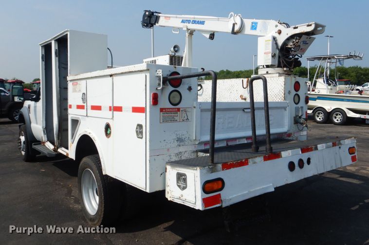 image for item DL4998 2010 Ford F550 Super Duty XL  utility / service truck