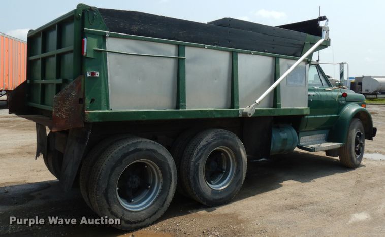 image for item DL5496 1971 Chevrolet C60  dump truck