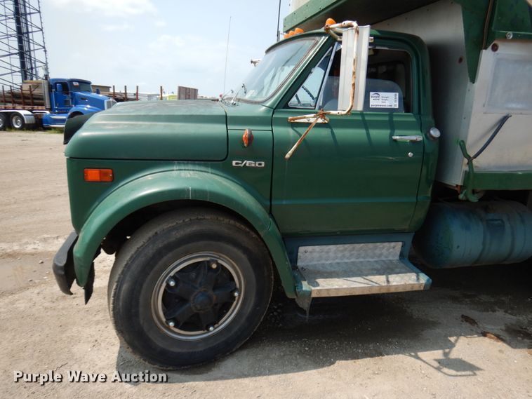 image for item DL5496 1971 Chevrolet C60  dump truck