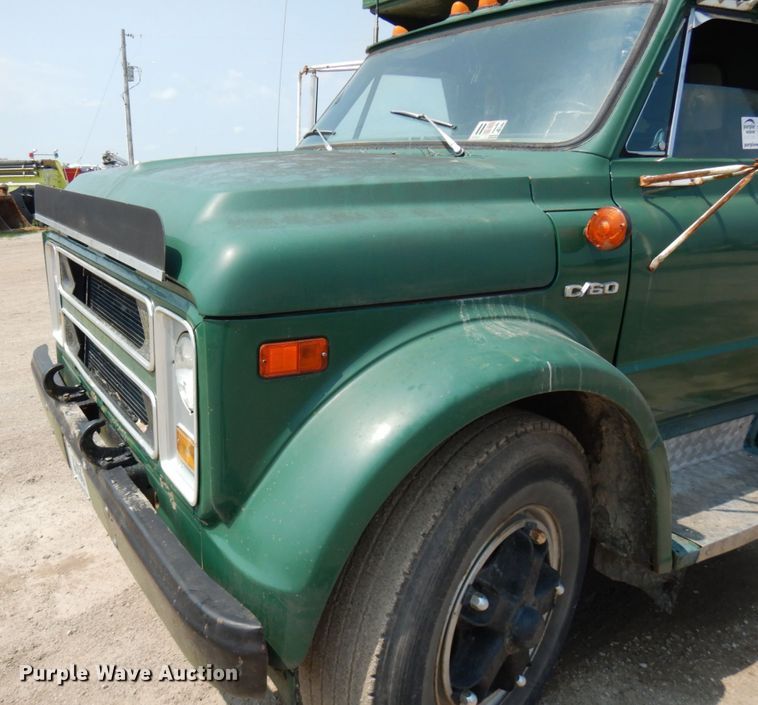 image for item DL5496 1971 Chevrolet C60  dump truck