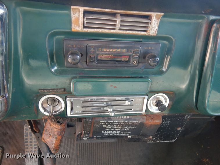 image for item DL5496 1971 Chevrolet C60  dump truck