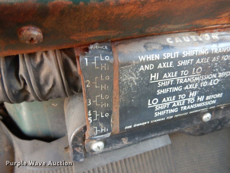 image for item DL5496 1971 Chevrolet C60  dump truck