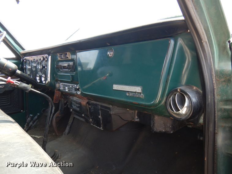 image for item DL5496 1971 Chevrolet C60  dump truck