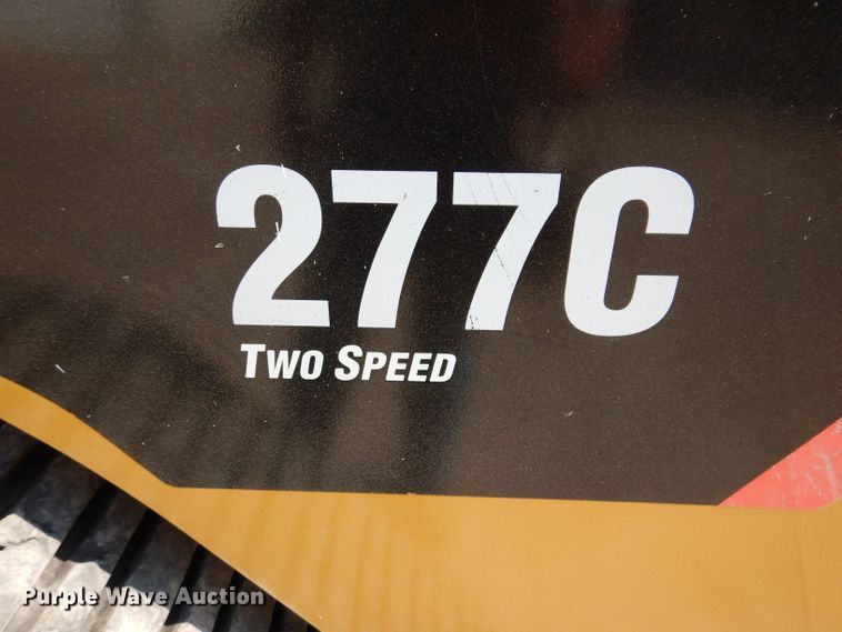 image for item DL5738 2010 Caterpillar 277C  tracked skid steer loader