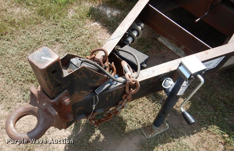 image for item DL5741 1974 Miller  tilt deck equipment trailer