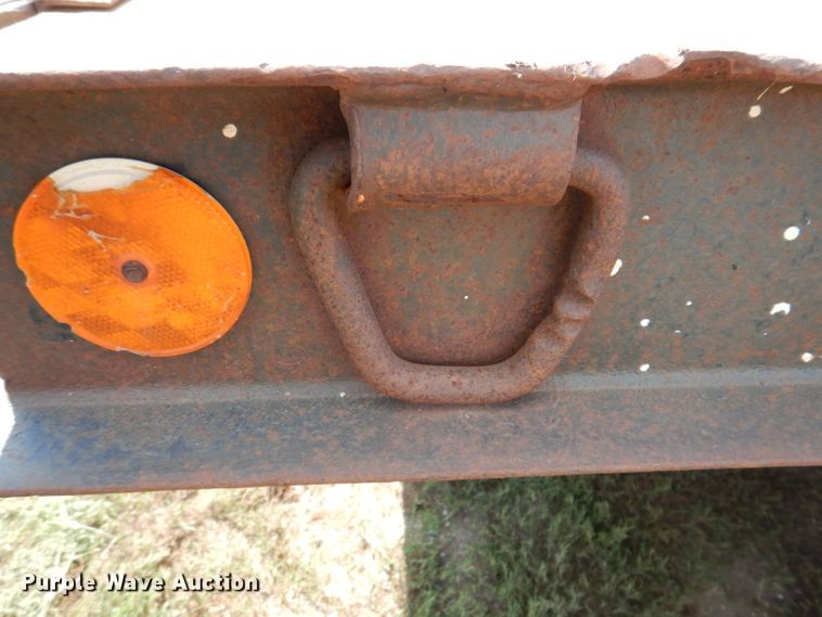 image for item DL5741 1974 Miller  tilt deck equipment trailer