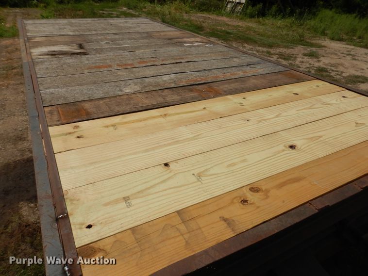 image for item DL5741 1974 Miller  tilt deck equipment trailer