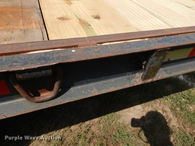 image for item DL5741 1974 Miller  tilt deck equipment trailer