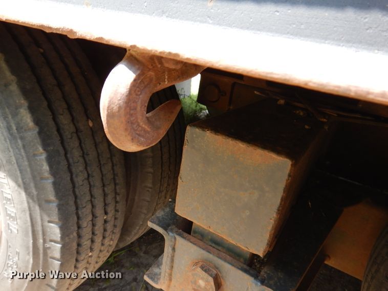 image for item DL5741 1974 Miller  tilt deck equipment trailer