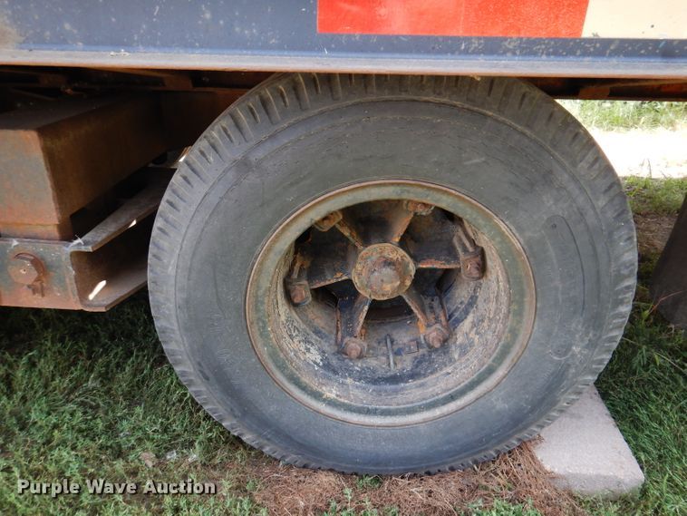 image for item DL5741 1974 Miller  tilt deck equipment trailer