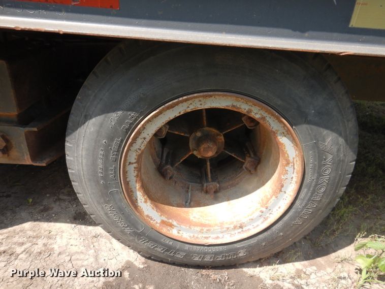 image for item DL5741 1974 Miller  tilt deck equipment trailer