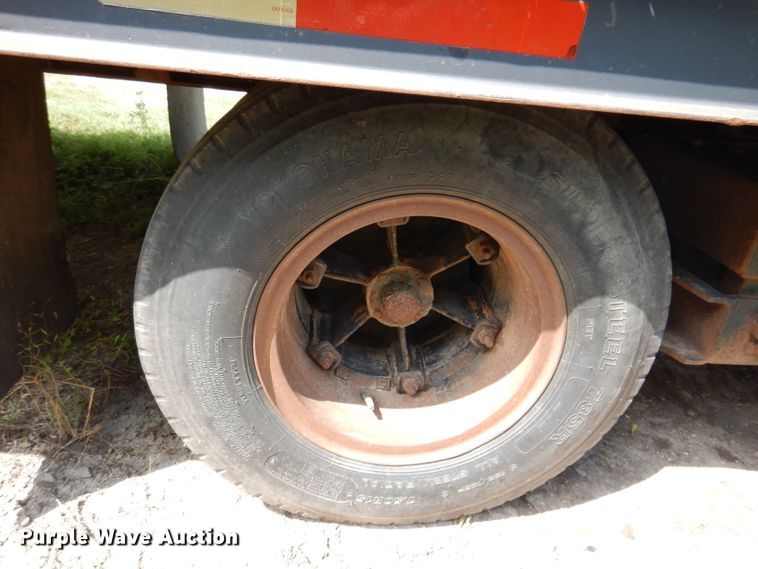 image for item DL5741 1974 Miller  tilt deck equipment trailer