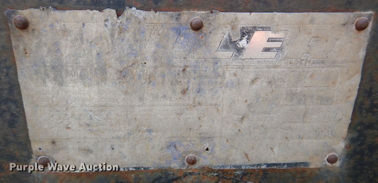 image for item DL5741 1974 Miller  tilt deck equipment trailer