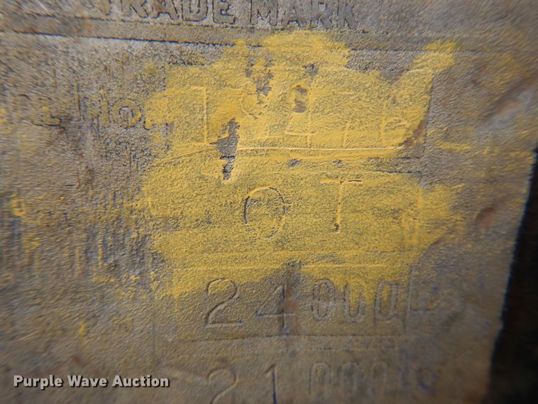 image for item DL5741 1974 Miller  tilt deck equipment trailer