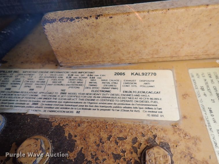 image for item DL7546 2005 Sterling LT7500  dump truck