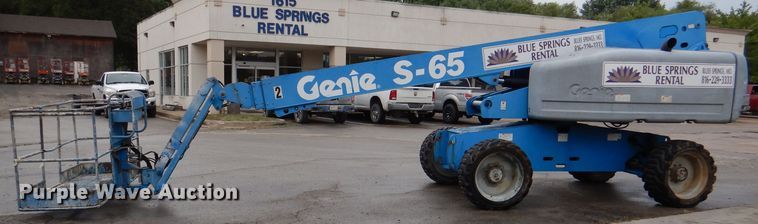 image for item DM1279 2008 Genie S65  boom lift