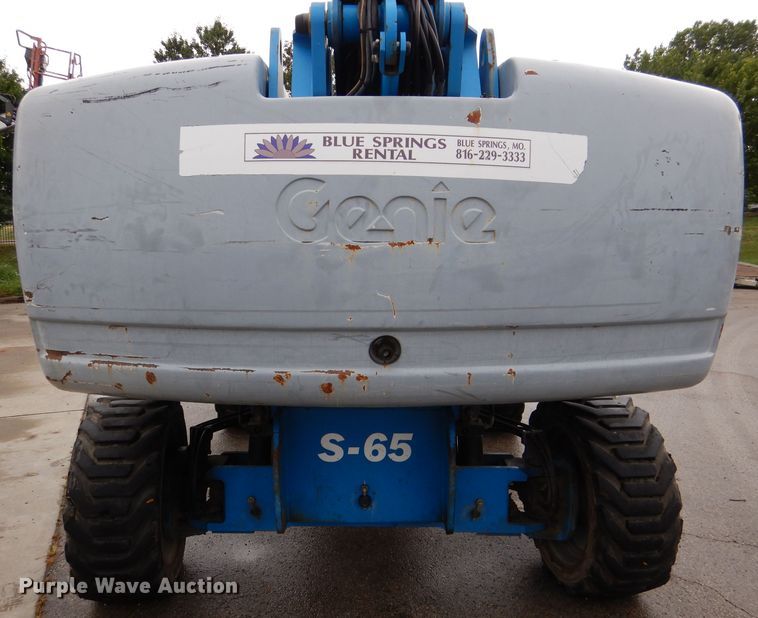 image for item DM1279 2008 Genie S65  boom lift